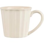 Kreminės pieno spalvos "Mynte" puodelis (Butter Cream), 200 ml