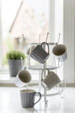 Pilkas „Mynte” puodelis (French Grey), 200 ml - Image 2