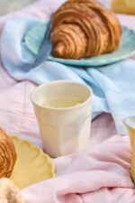 Kreminės pieno spalvos „Mynte“ cafe latte puodelis (Butter Cream), 200 ml - Image 2