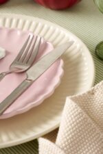 Rausva „Mynte“ lėkštė (English Rose) - Image 3