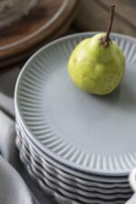 Pilka „Mynte” lėkštė (French Grey) - Image 5