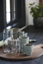 Puodelis "Light Blue Dunes" be rankenėlės, 200 ml - Image 3