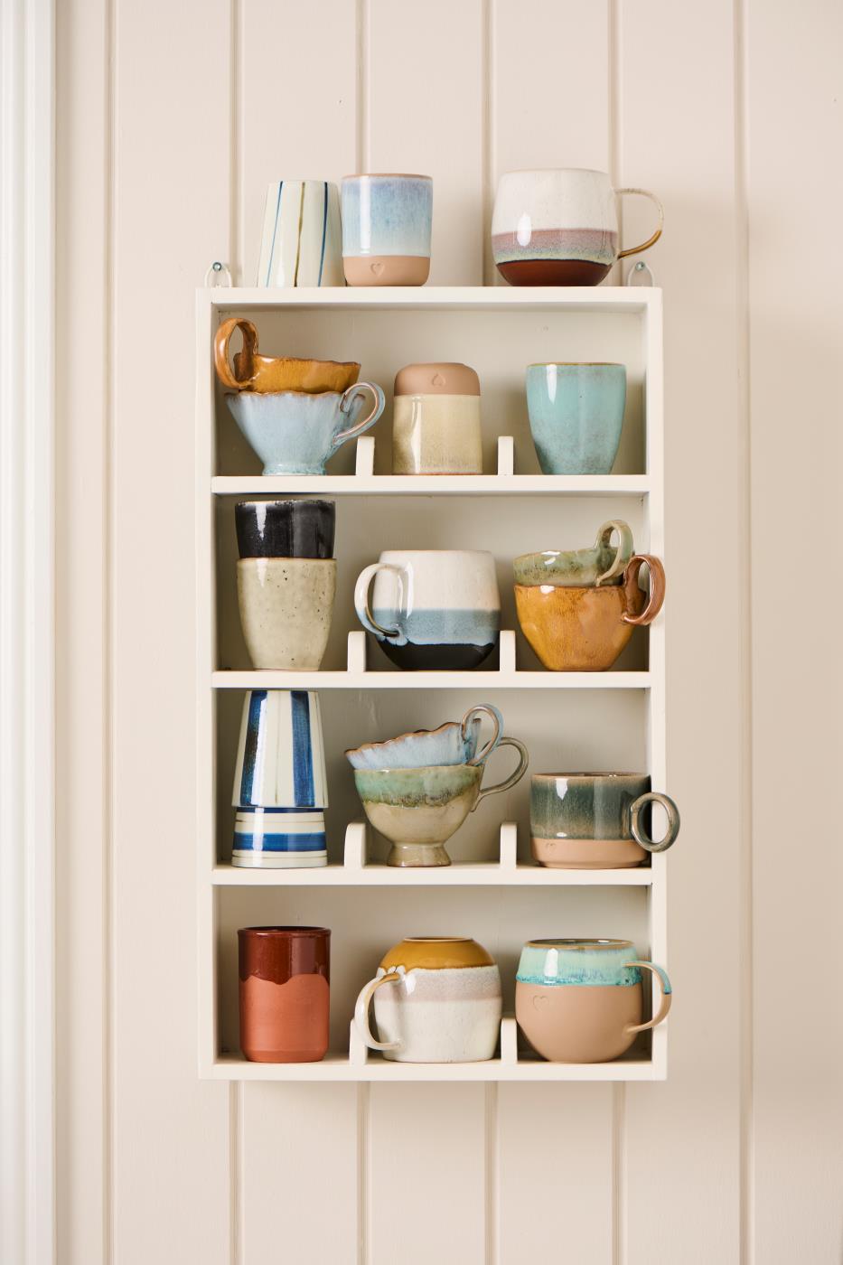 Puodelis "Light Blue Dunes" be rankenėlės, 200 ml - Image 4